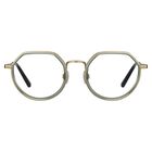 NATHANEL OPTIC, Matte Light Gold - Olive green-Demo Lens, hi-res image number null